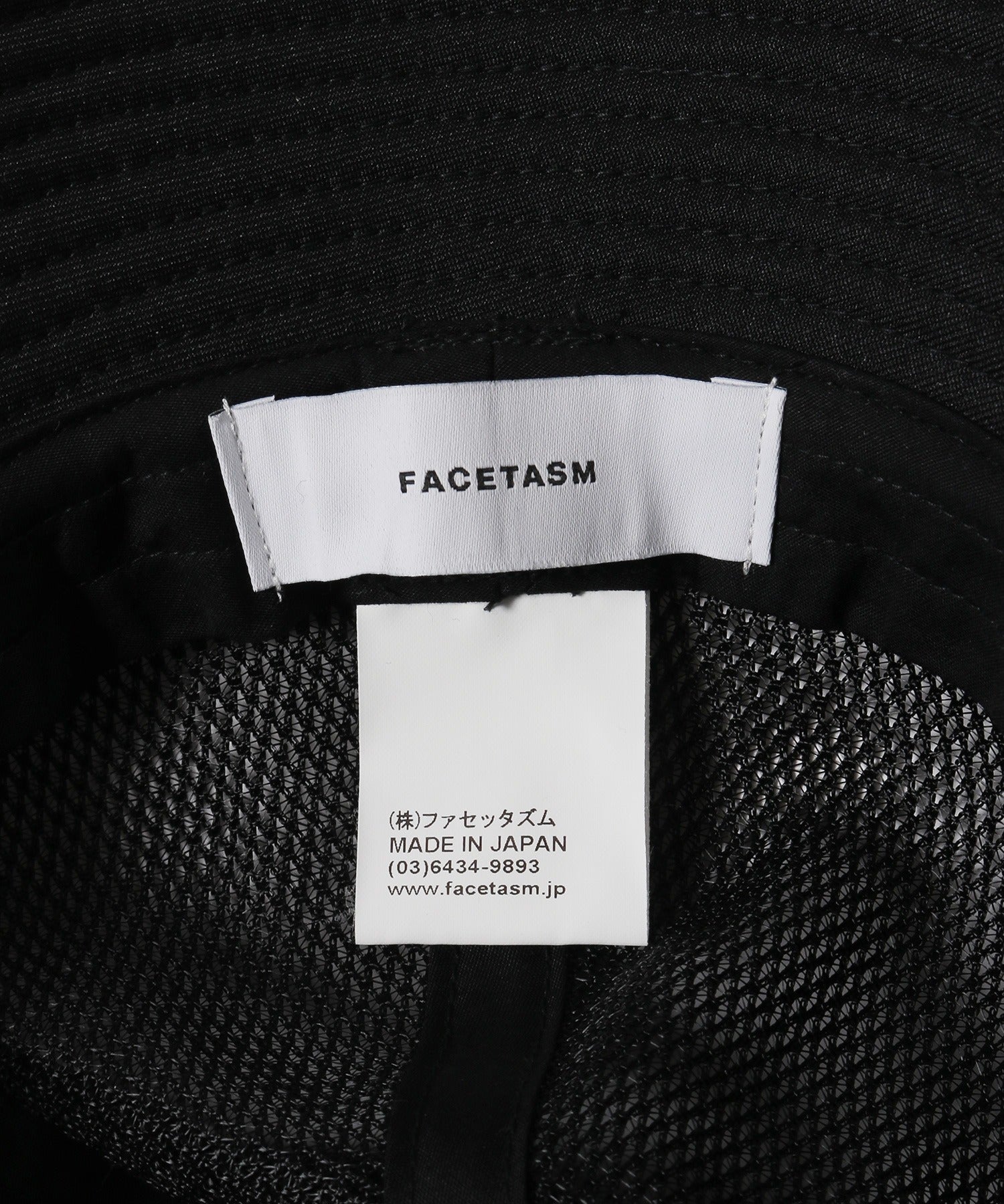 FACETASM/ファセッタズム MESH HAT CAP