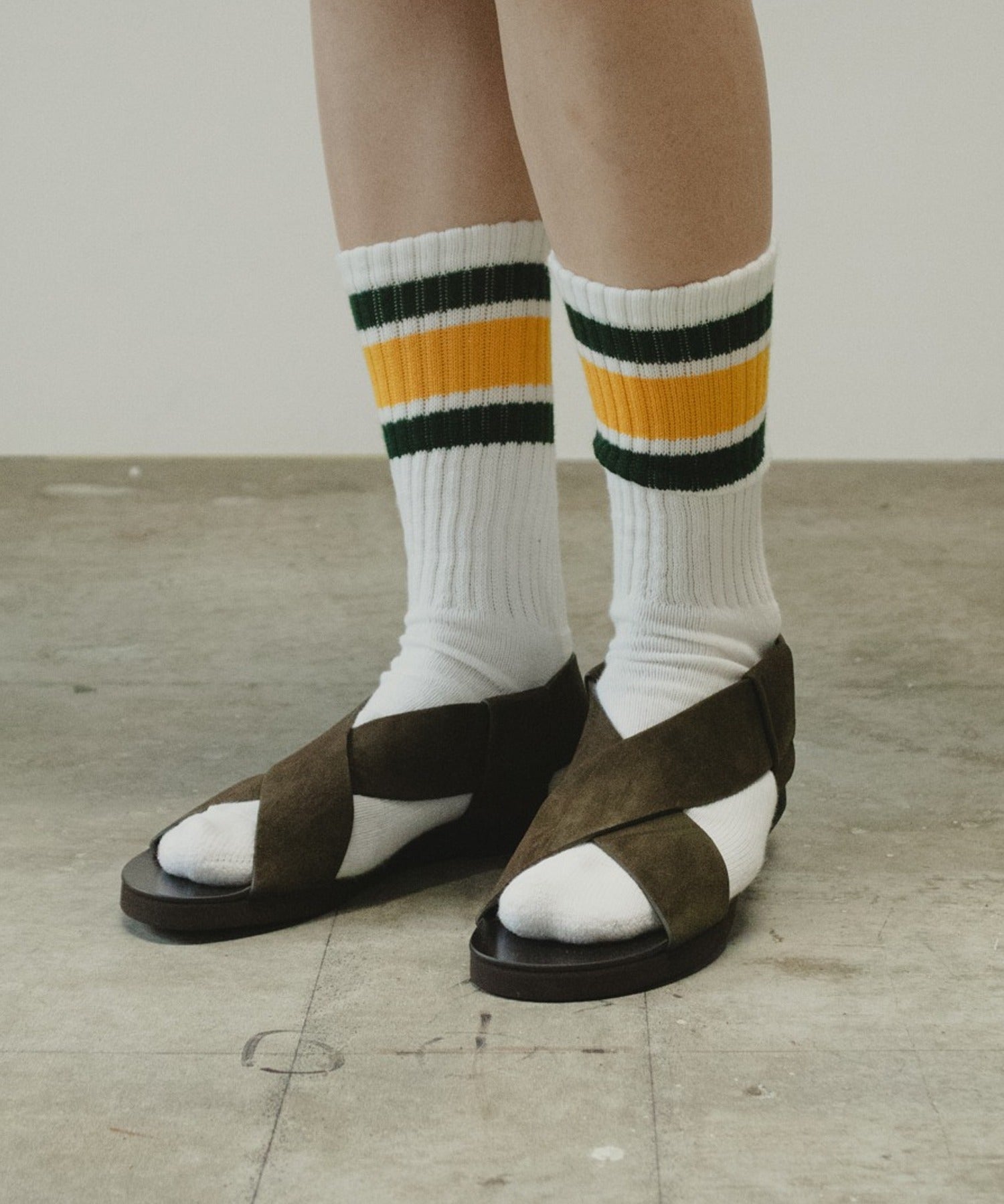 LAOCOONTE / DINA NMD Suede レディース スウェードサンダル