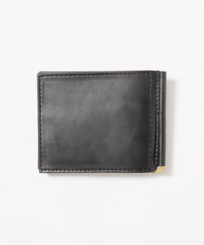 MR.OLIVE / HORWEEN CHROMEXCEL LEATHER MONEY CLIP WALLET