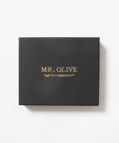 MR.OLIVE / HORWEEN CHROMEXCEL LEATHER MONEY CLIP WALLET