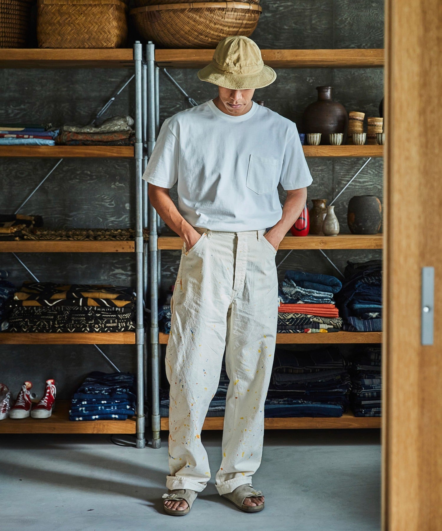 orSlow/オアスロウ orSlow / 60s Painter Pants with PAINT