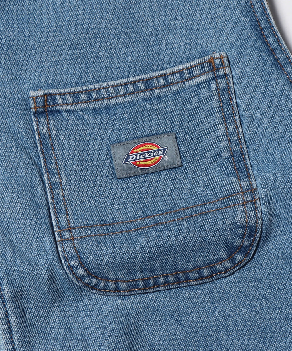 Dickies / DENIM ZIP FRONT VEST
