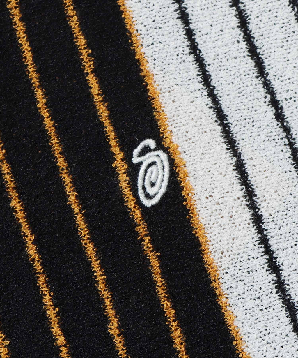 TEXTURED SS POLO SWEATER