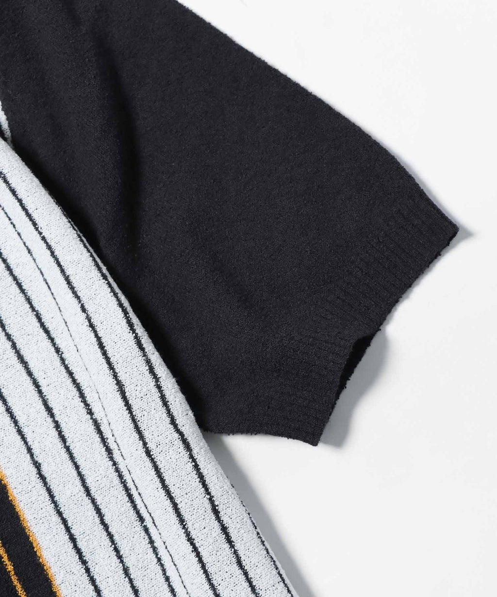 TEXTURED SS POLO SWEATER