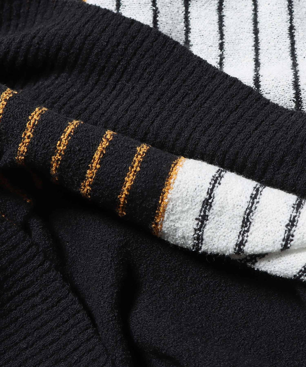 TEXTURED SS POLO SWEATER