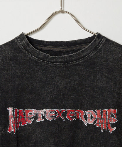 Theater code / vintage make long sleeve tee ヴィンテージメイク ロングスリーブTシャツ バックプリント