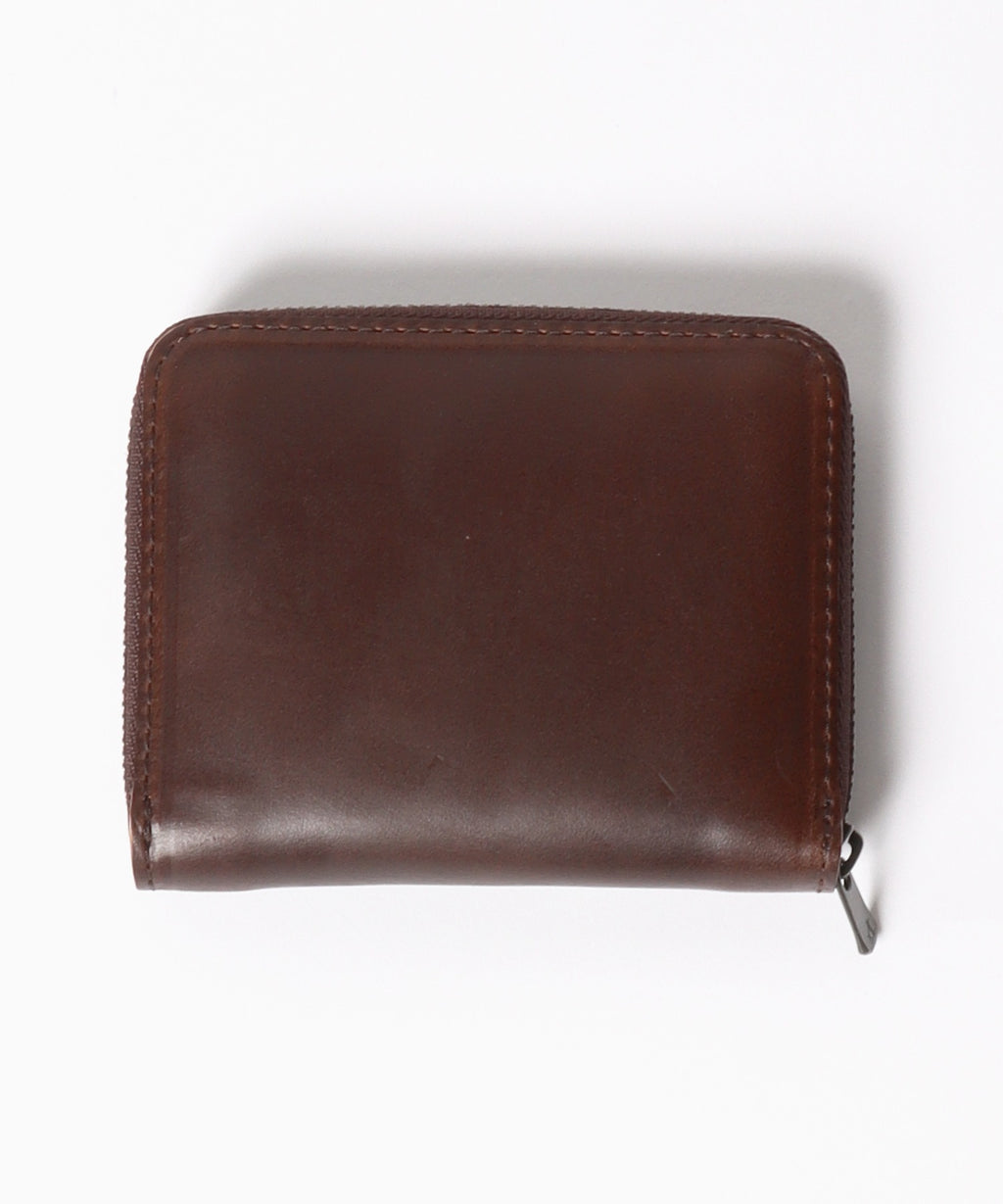MR.OLIVE / HORWEEN CHROMEXCEL LEATHER / COMPACT ZIP WALLET