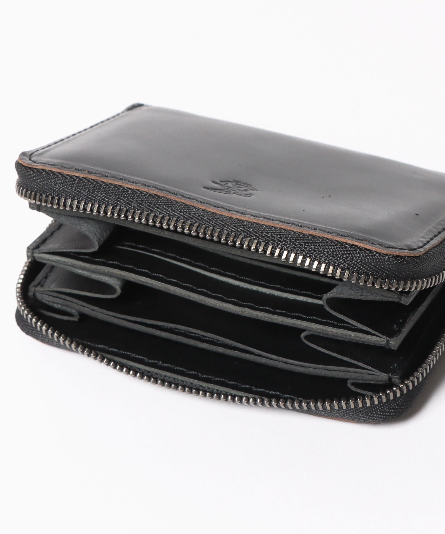 MR.OLIVE / HORWEEN CHROMEXCEL LEATHER / COMPACT ZIP WALLET