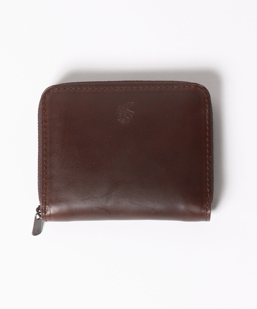 MR.OLIVE / HORWEEN CHROMEXCEL LEATHER / COMPACT ZIP WALLET