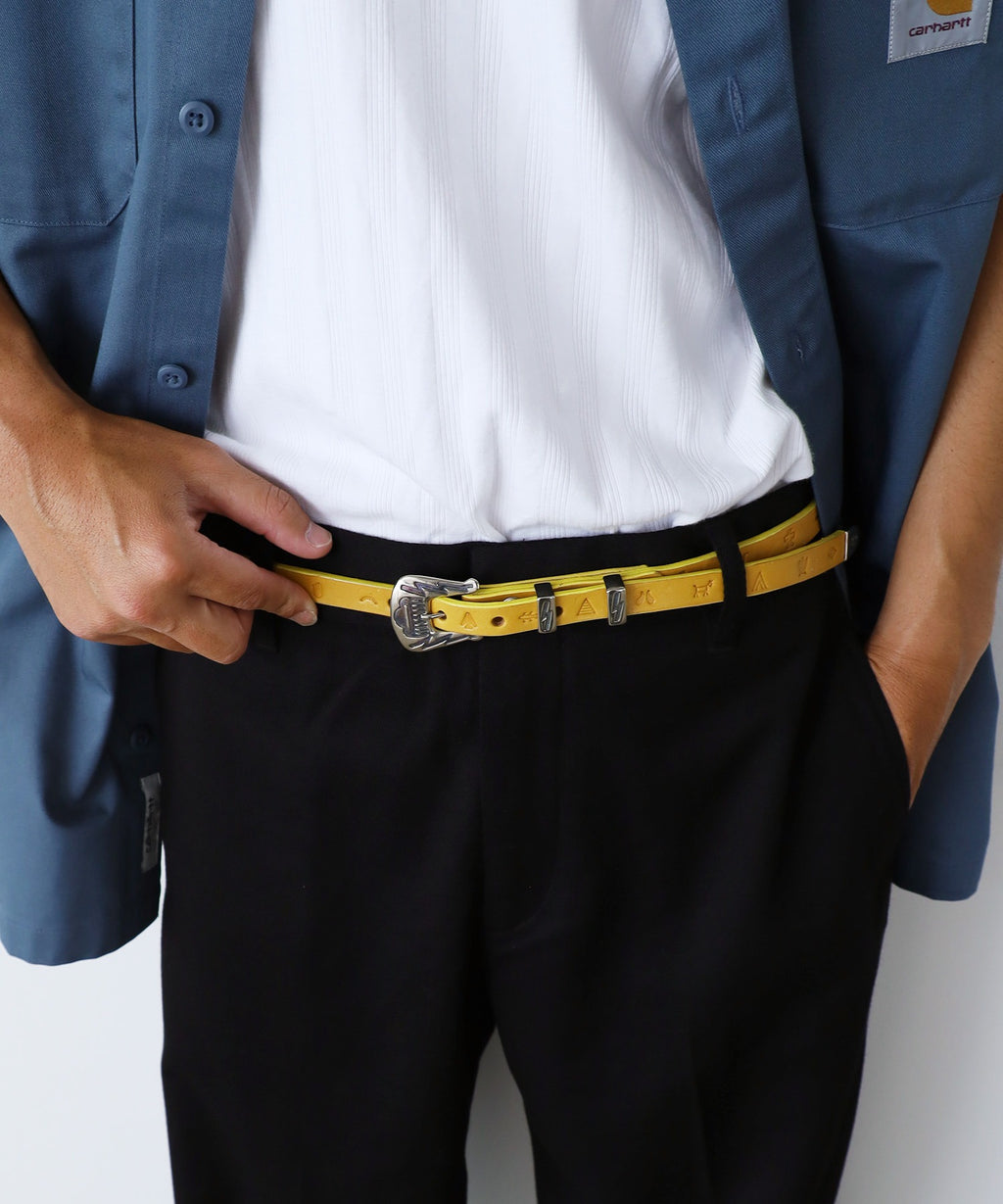 SBS*Rooster King & Co., NATIVE AMERICAN SYMBOL NARROW BELT - Symbol stamp -