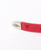 SEVEN BY SEVEN/セブン バイ セブン【SBS*Rooster King & Co.,】 NATIVE AMERICAN SYMBOL NARROW BELT - Symbol stamp -