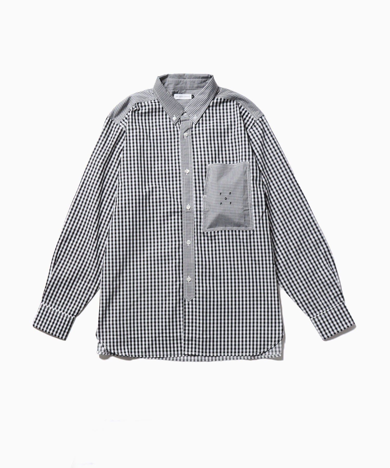 POP TRADING COMPANY checked bd shirt