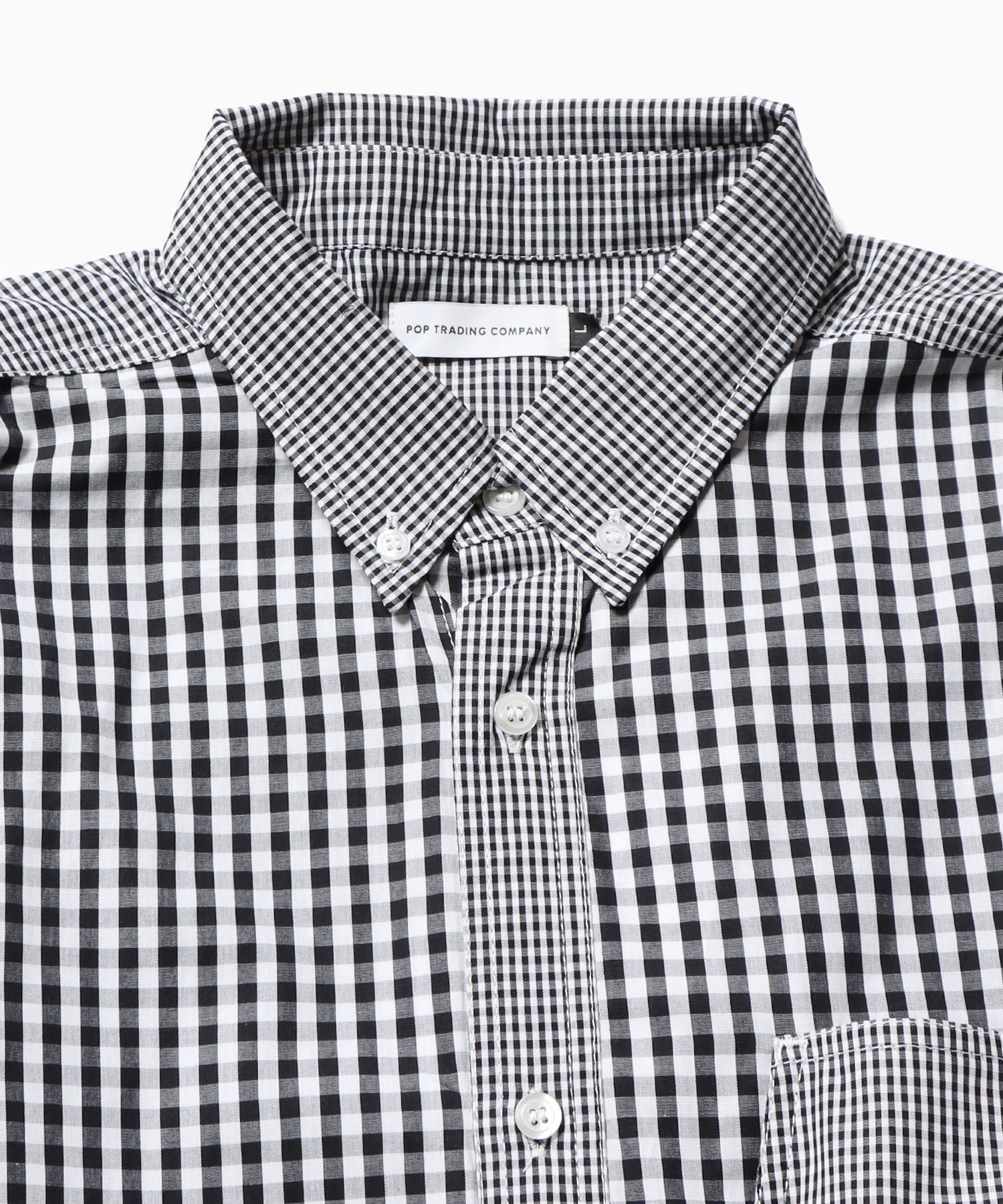 POP TRADING COMPANY checked bd shirt