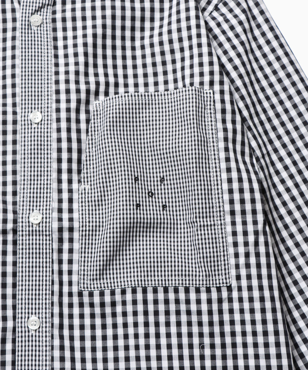 POP TRADING COMPANY checked bd shirt