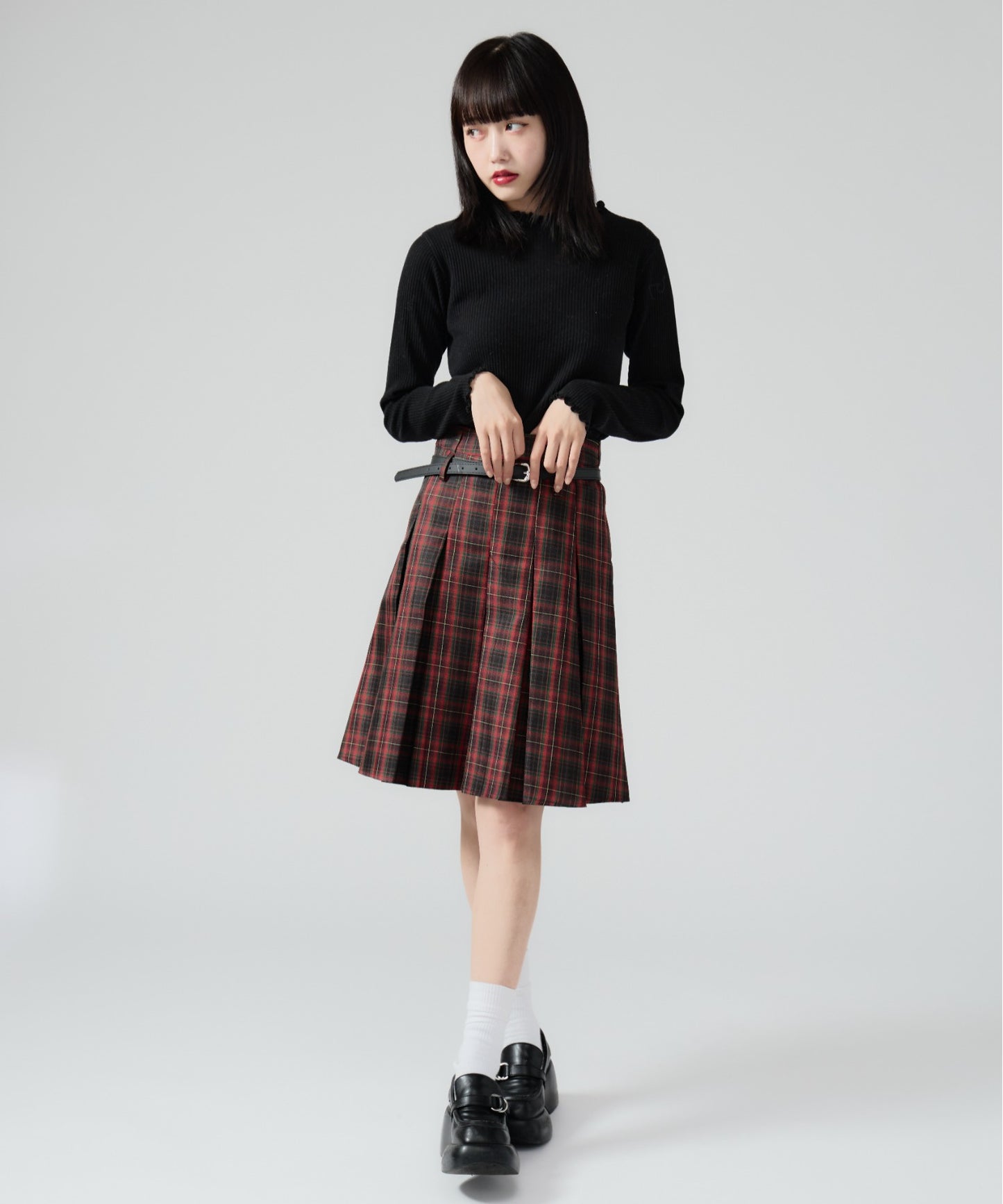 Check skirt / チェックスカート