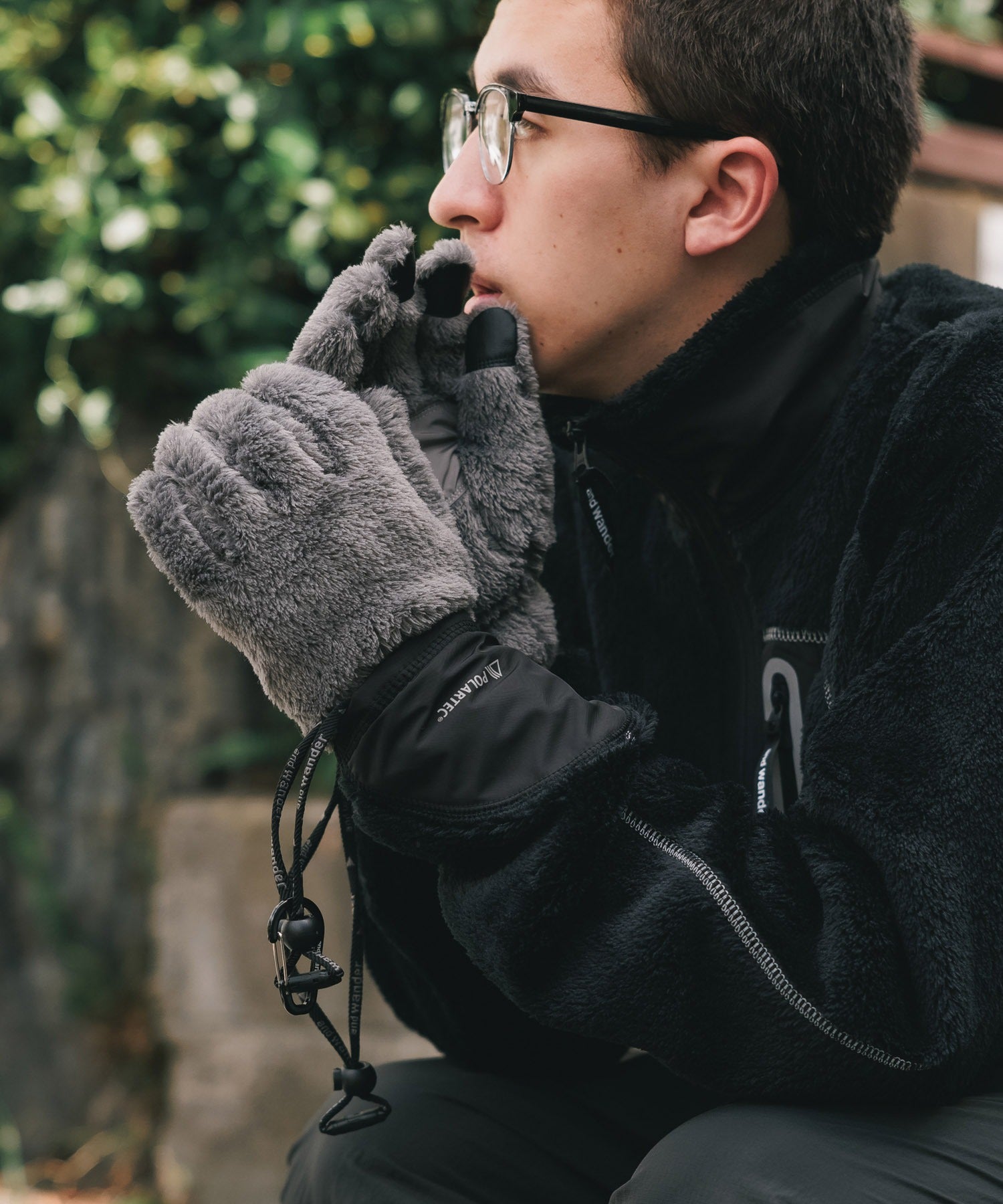 high loft fleece glove