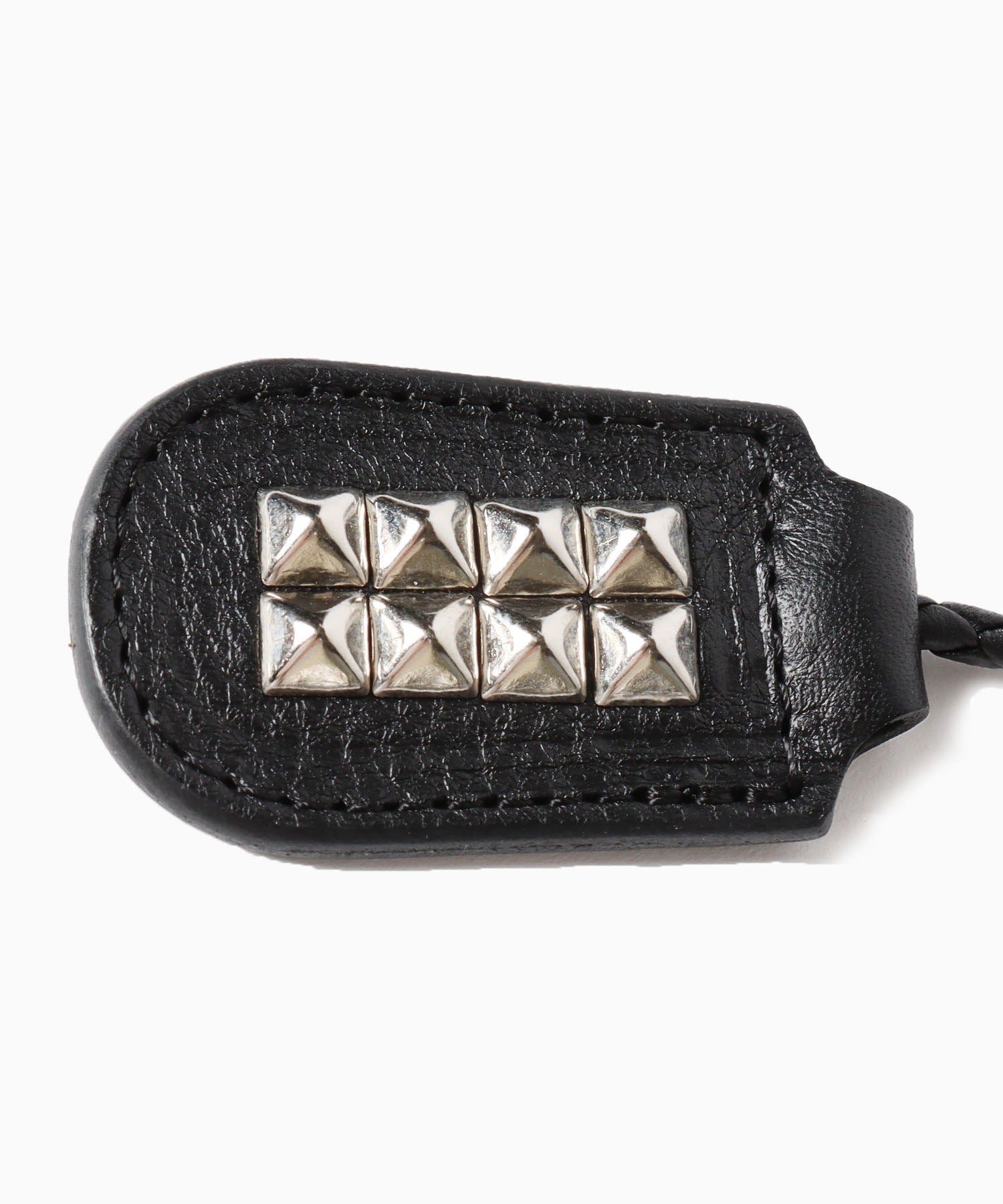 STUDS LEATHER ASSORT KEY RING