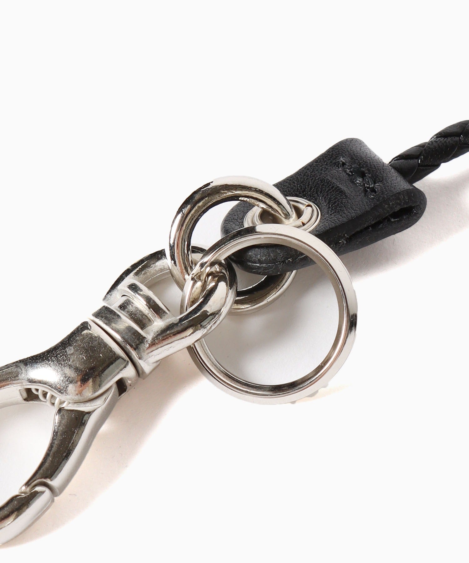 STUDS LEATHER ASSORT KEY RING