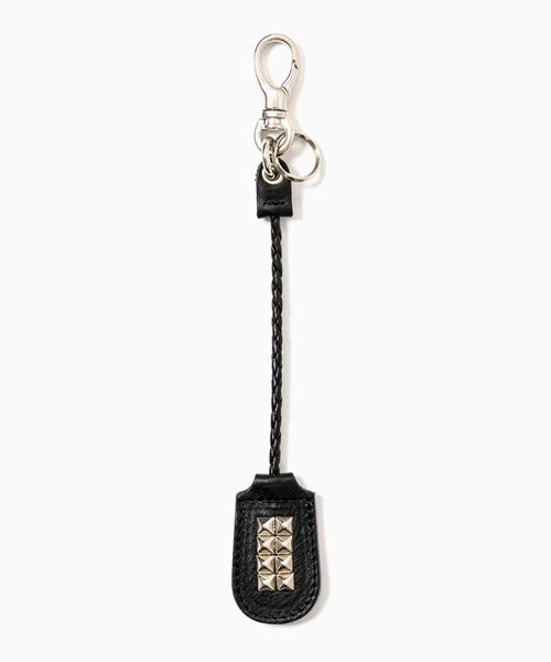 CALEE/キャリー STUDS LEATHER ASSORT KEY RING