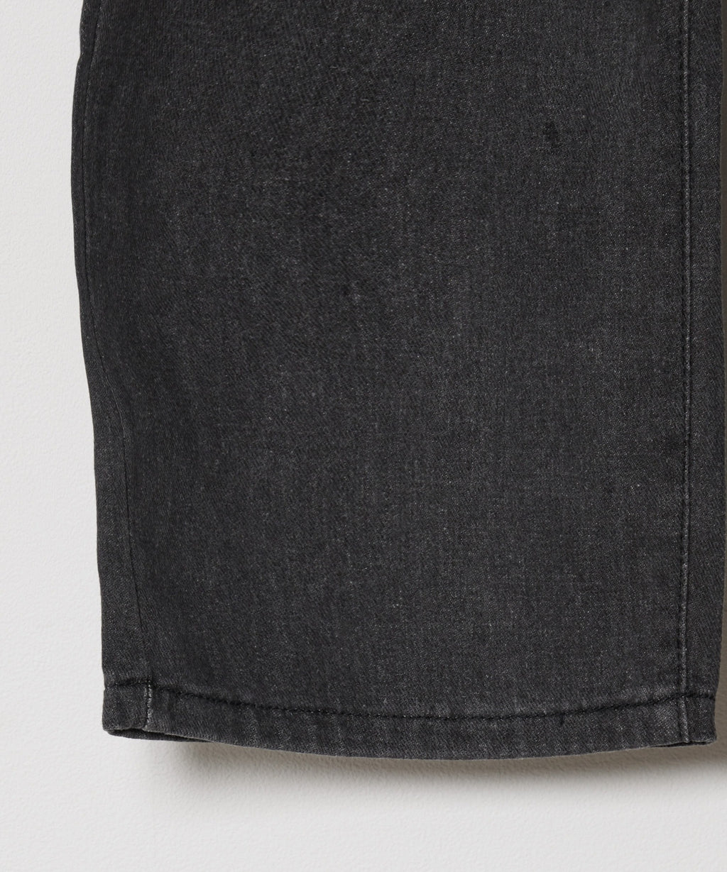 Theater cod / asymmetric crash denim pant アシメティッククラッシュデニムパンツ