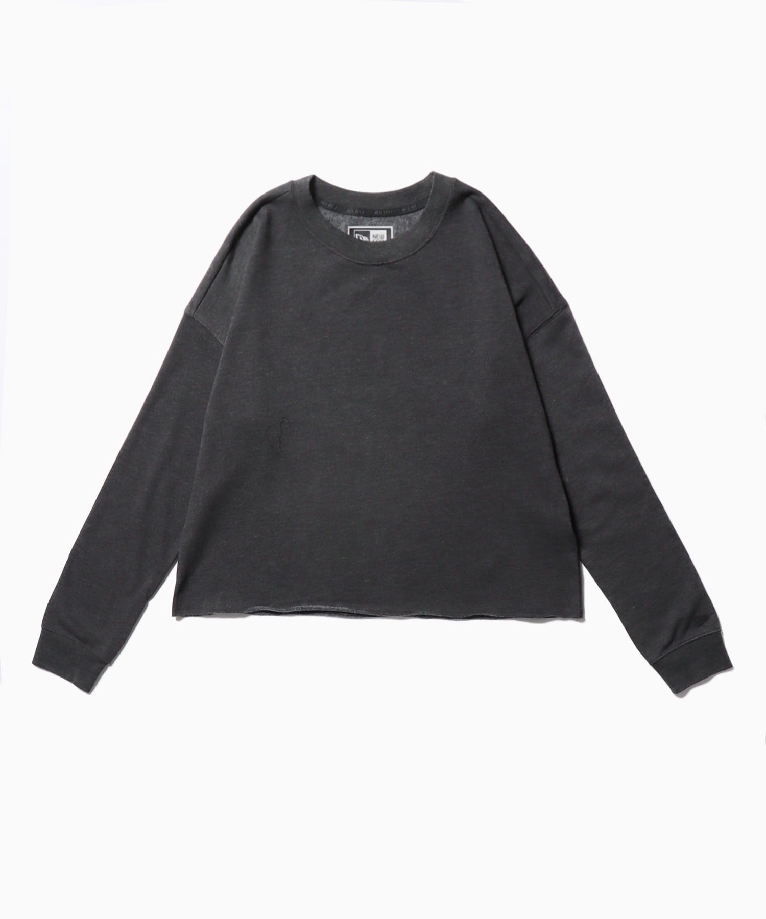 Ladies Tri-Blend Fleece Crop Crew