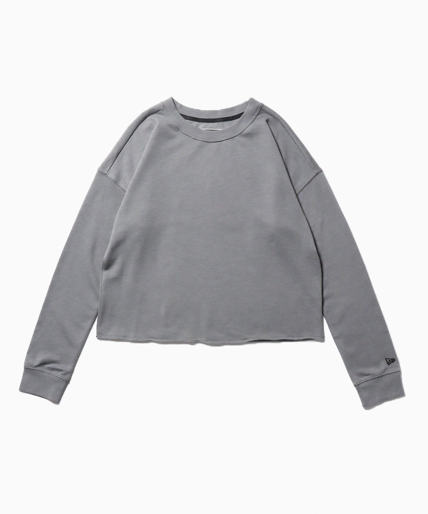 Ladies Tri-Blend Fleece Crop Crew