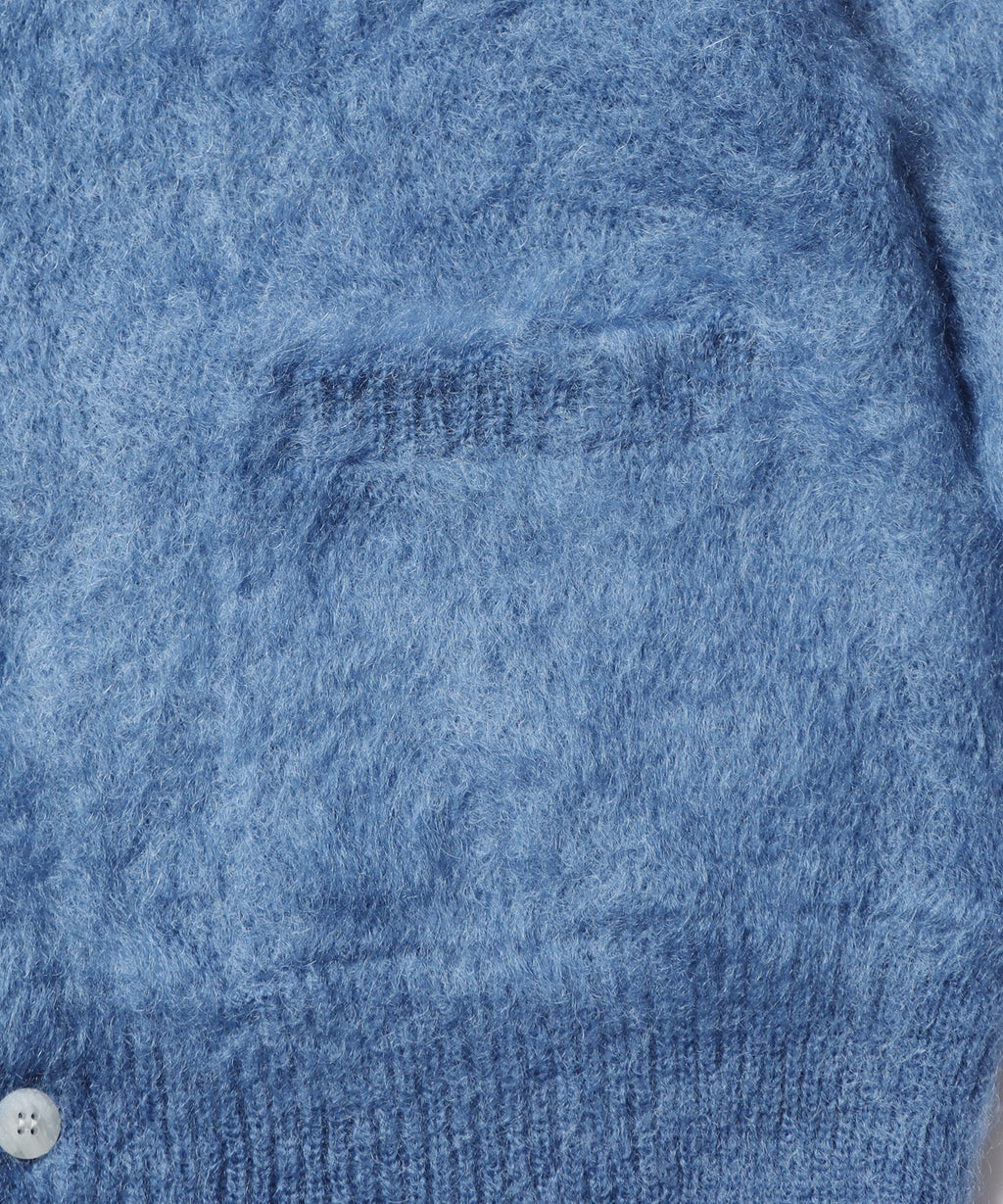 SEVEN BY SEVEN/セブン バイ セブン KNIT CARDIGAN - Brushed mohair