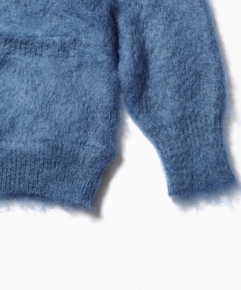 SEVEN BY SEVEN/セブン バイ セブン KNIT CARDIGAN - Brushed mohair