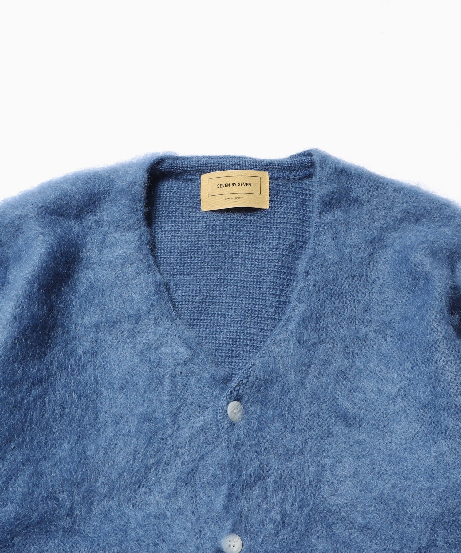 KNIT CARDIGAN - Brushed mohair -