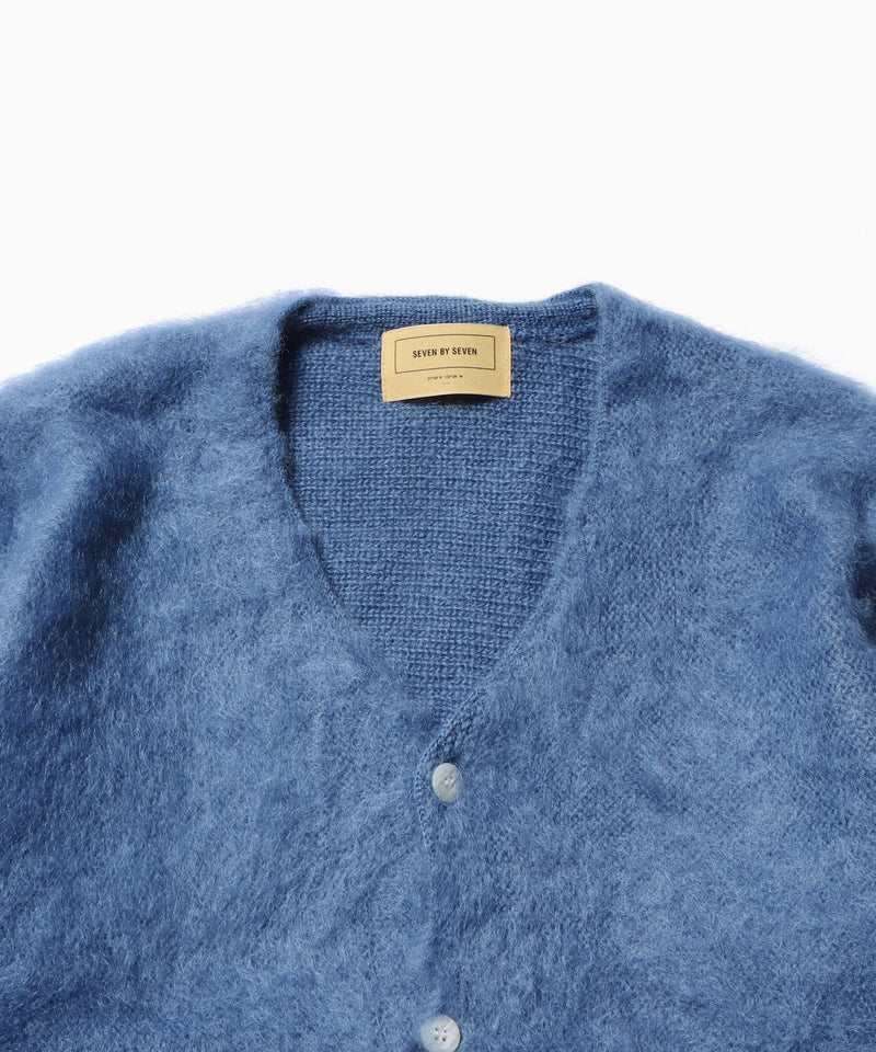 SEVEN BY SEVEN/セブン バイ セブン KNIT CARDIGAN - Brushed mohair -