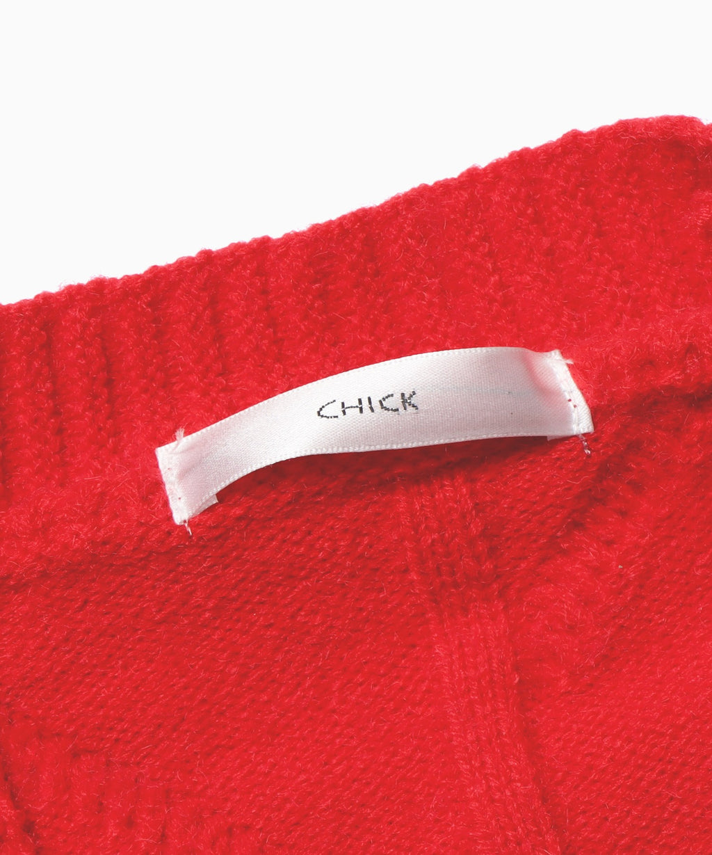 ROOPTOKYO / カラフルパッチワークニットカーディガン