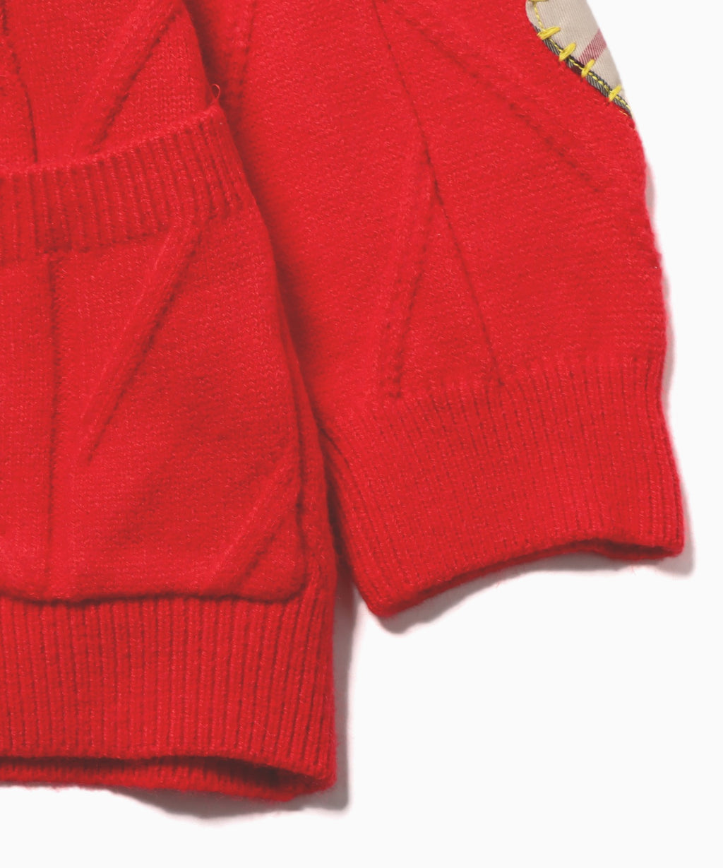 ROOPTOKYO / カラフルパッチワークニットカーディガン