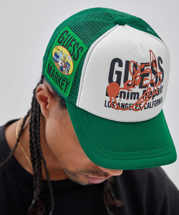 GUESS/ゲス GO MARKET TRUCKER HAT