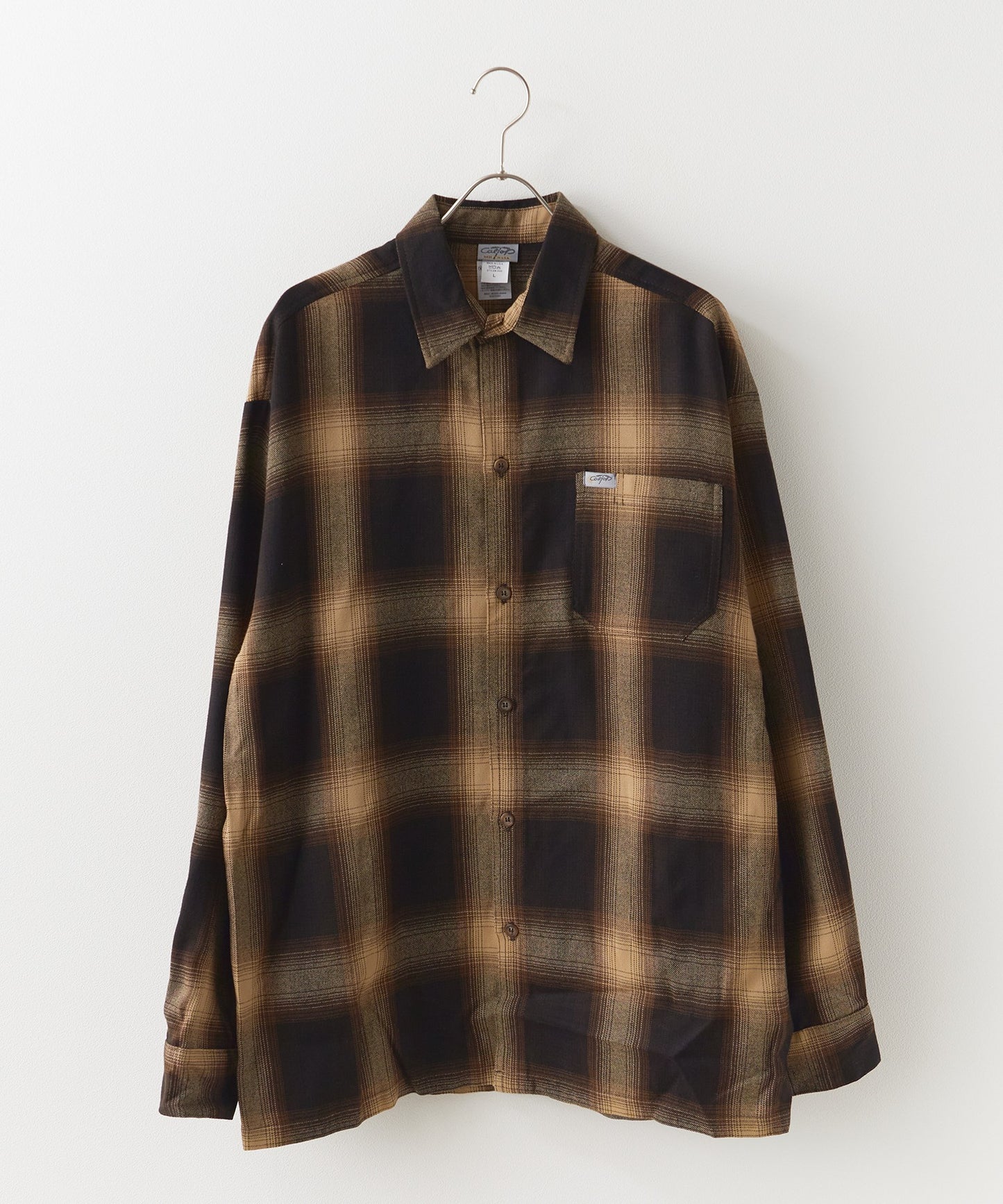 CALTOP / L/S SHIRT PLAID