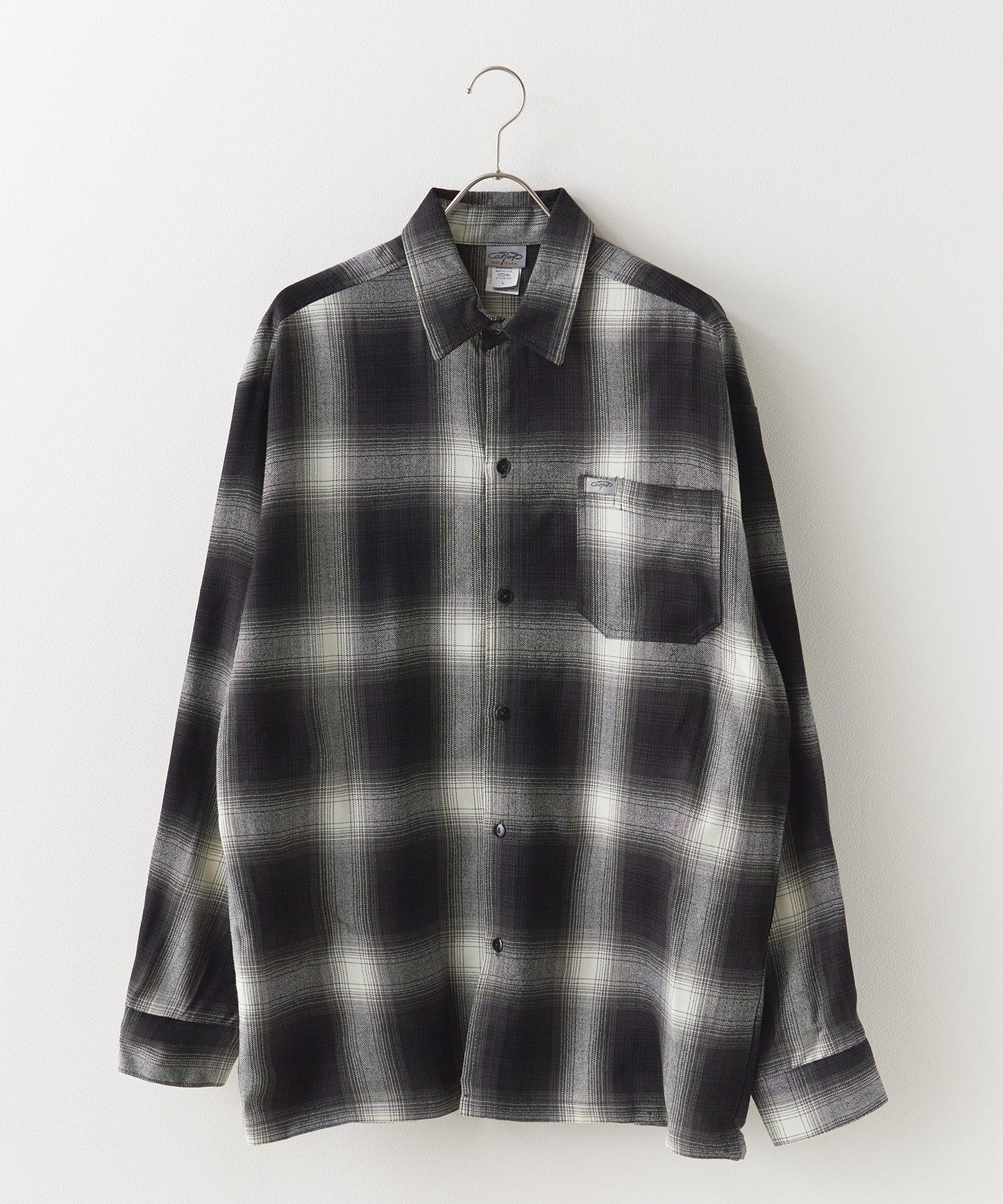 CALTOP / L/S SHIRT PLAID