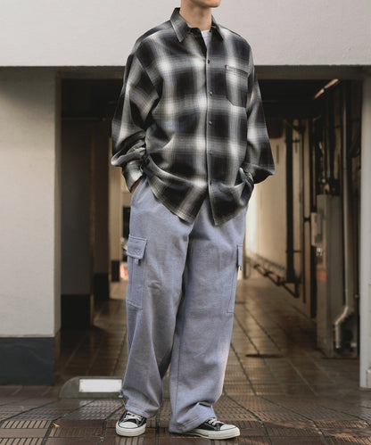 CALTOP / L/S SHIRT PLAID