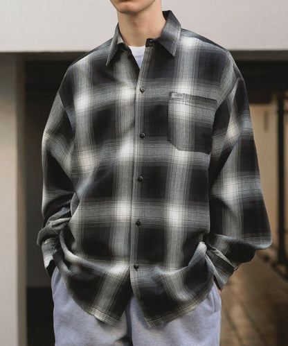 CALTOP / L/S SHIRT PLAID