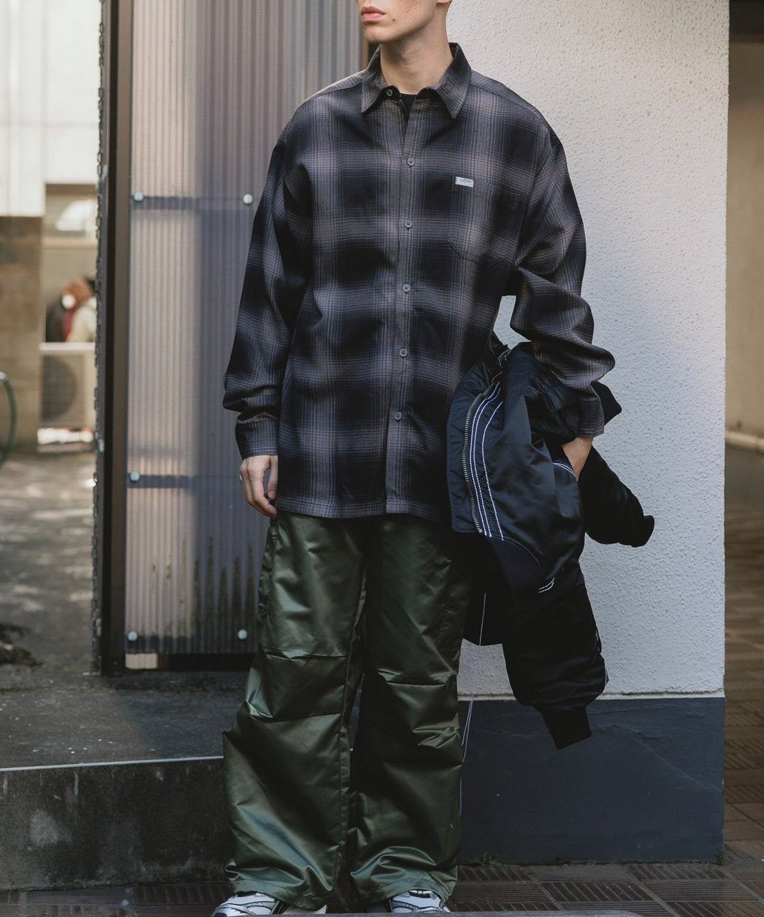 CALTOP / L/S SHIRT PLAID