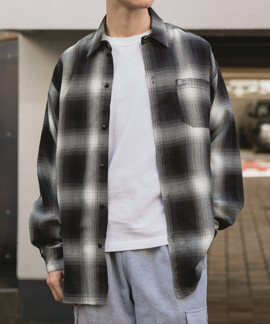 CALTOP / L/S SHIRT PLAID