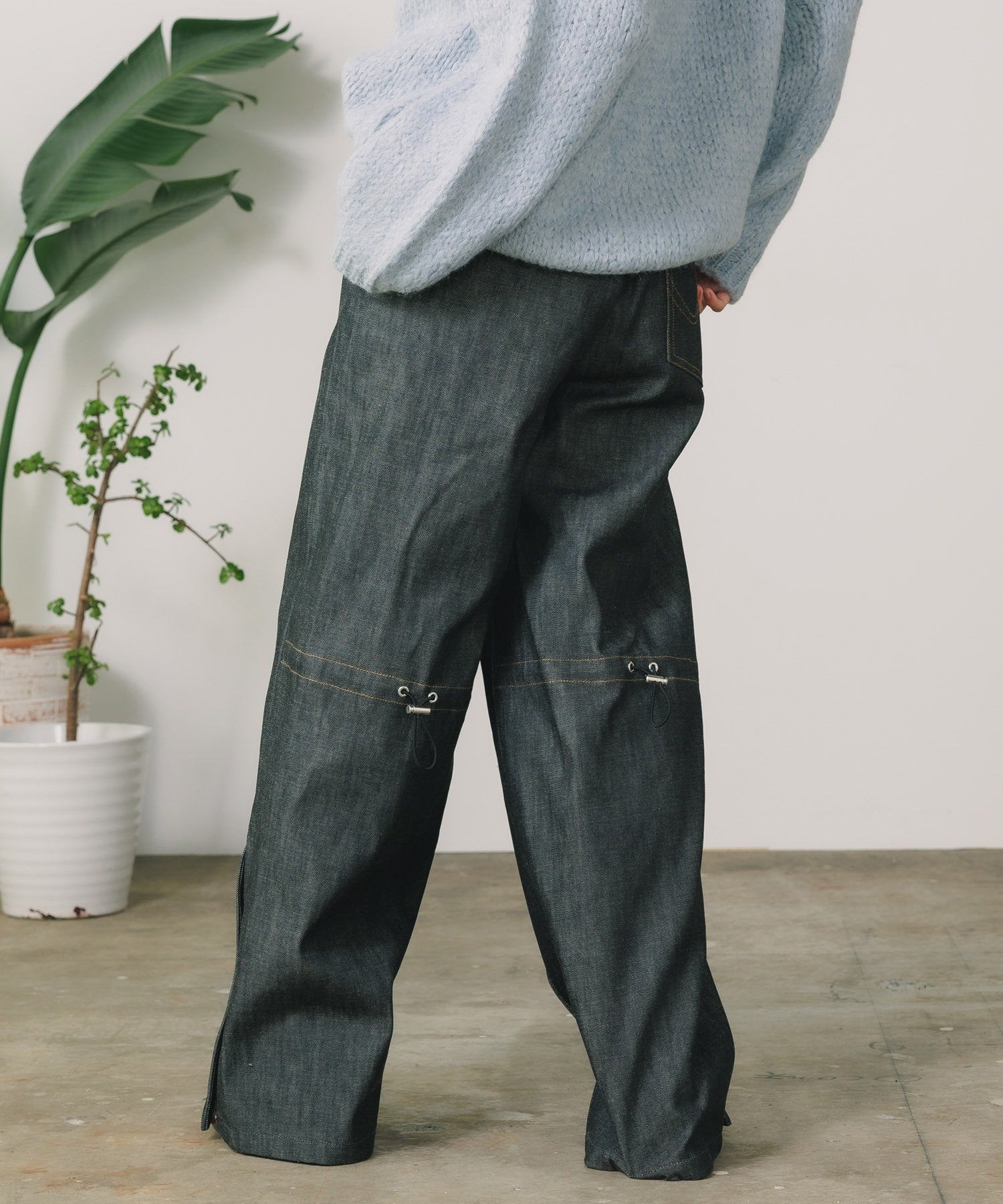 SYUMAN/シュウマン Skater Pants type Denim