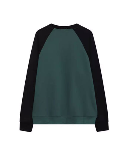 Theater code / graphic raglan sleeve sweat