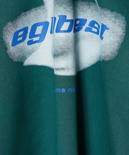 Theater code / graphic raglan sleeve sweat