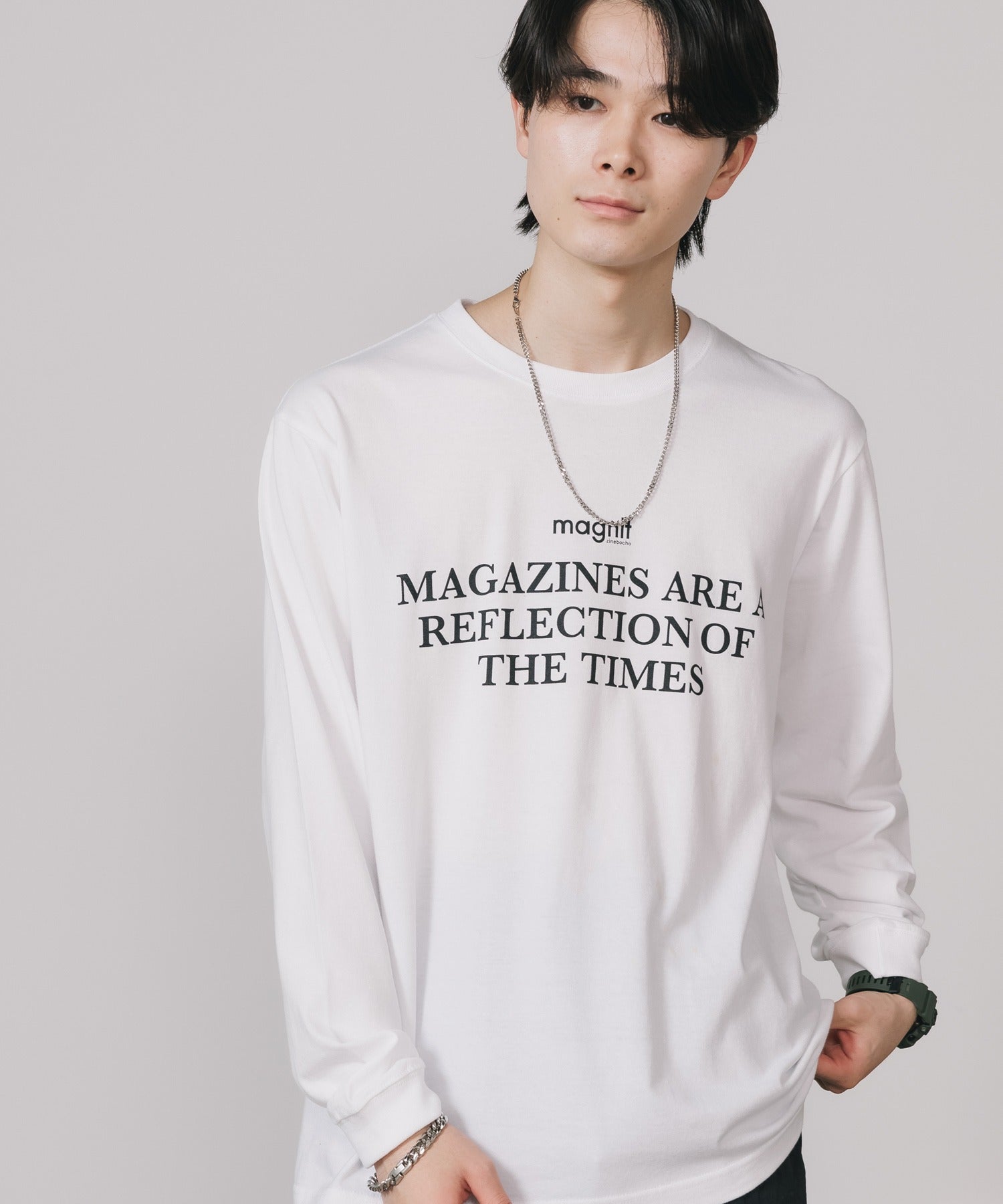 【ROOP TOWN】ROOPTOKYO別注 magnif 長袖Ｔシャツ