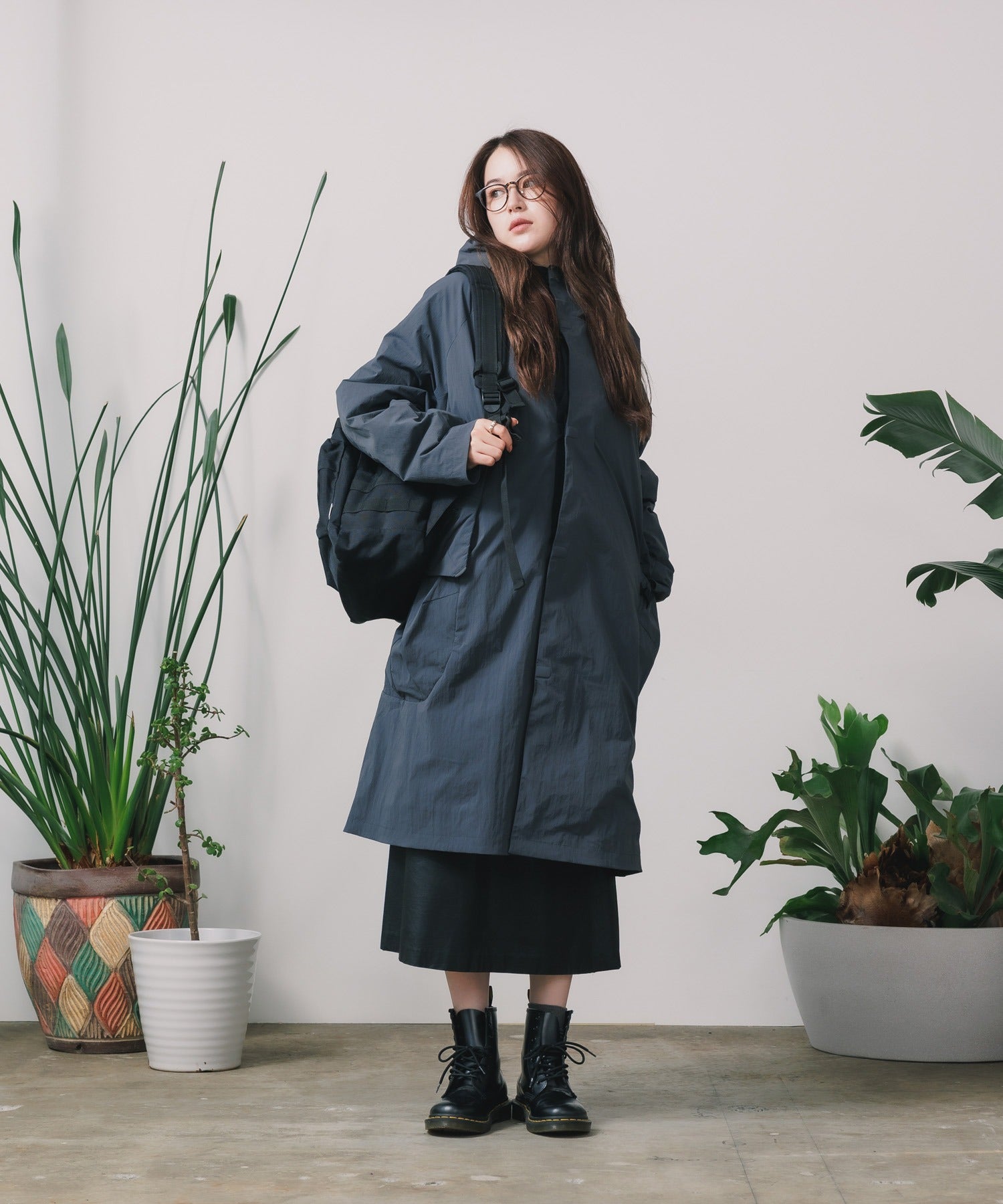 Zak coat III / karu-stretch taffeta II