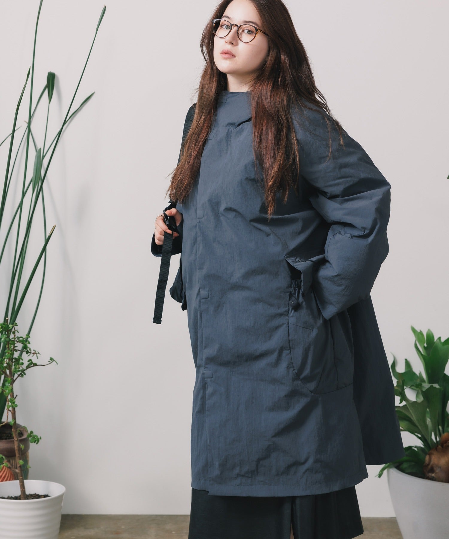 Zak coat III / karu-stretch taffeta II