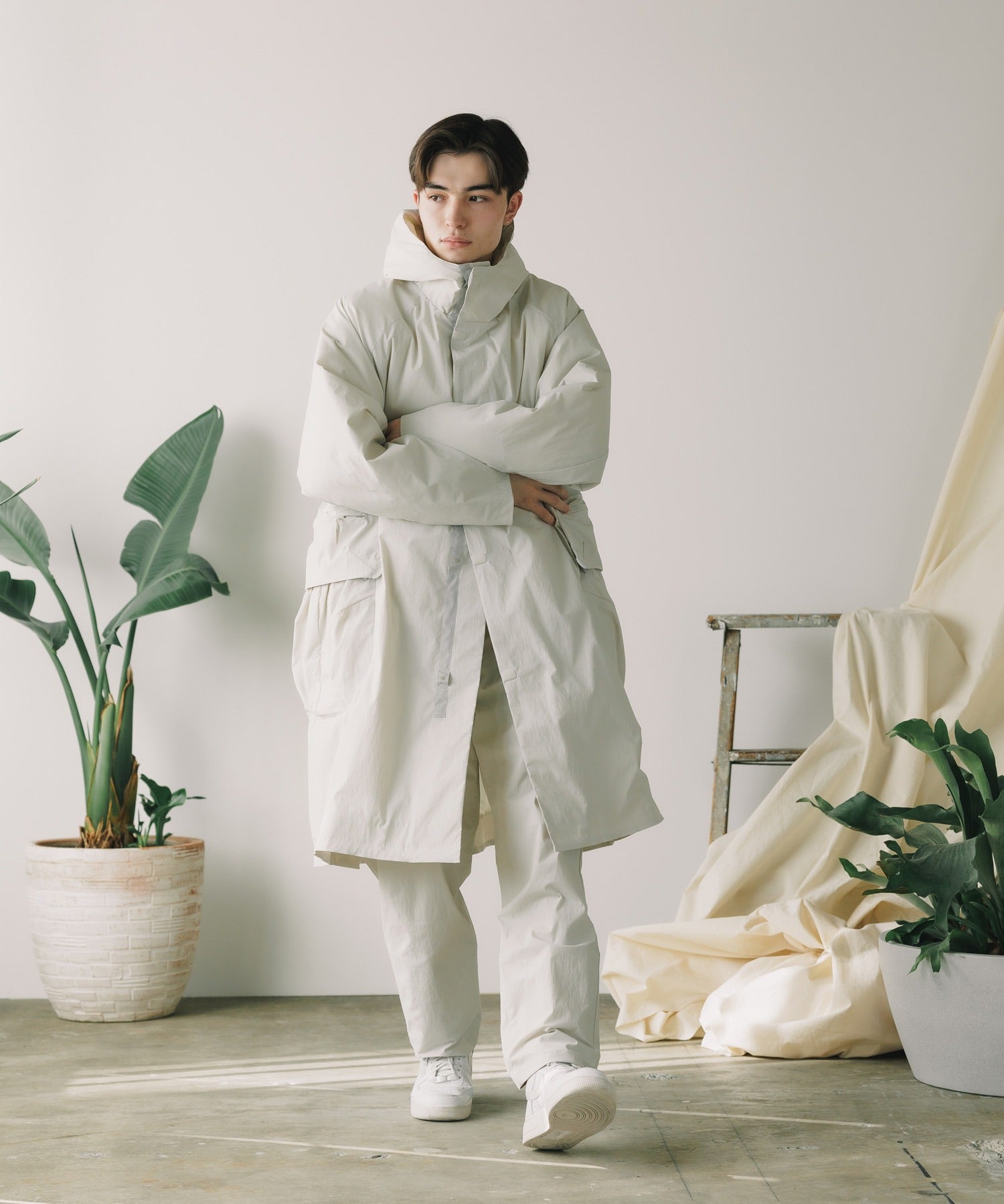 Zak coat III / karu-stretch taffeta II