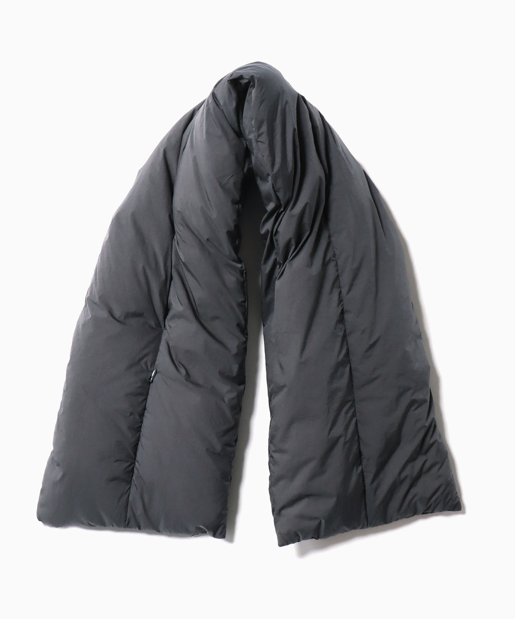 Built in tissue dispenser scarf / "Washi" Down proof