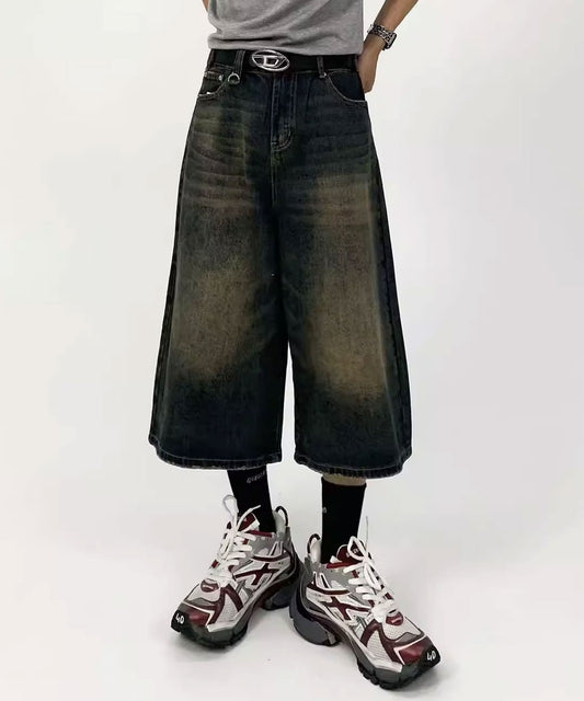 Theater code / wide flare cropped denim pant ワイド フレア クロップド デニムパンツ