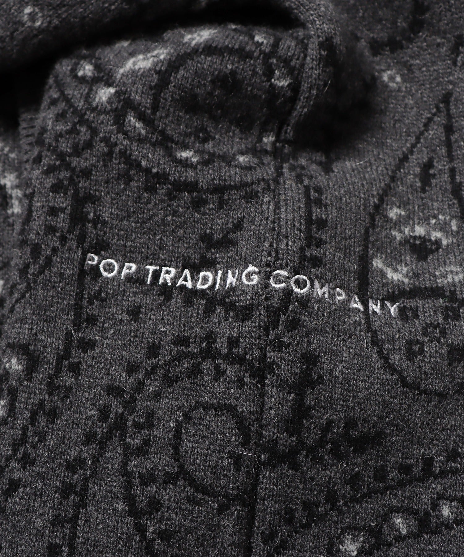 POP TRADING COMPANY/ポップトレーディングカンパニー paisley knitted cardigan