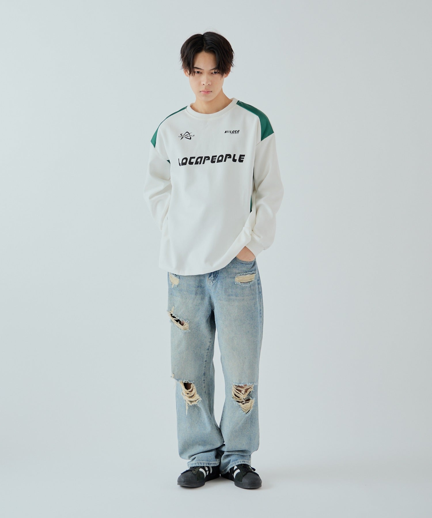 Theater code / racing sweat shirt レーシング スウェットシャツ ゲームシャツ トレーナー